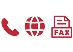 Web、電話、FAXで 注文可能
